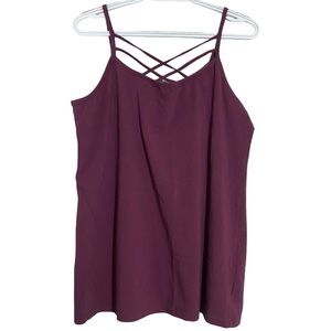 Torrid Tank Top Women Size 3 (3X) Burgundy